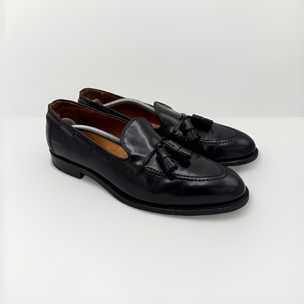 Brooks Brothers Alden Tassel Loafer Mens 12 C Shell Cordovan Horse Leather Brown